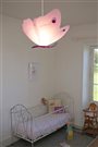 Lampe plafonnier suspension chambre d'enfant bébé fille PAPILLON LILAS
