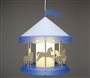 Lamp ceiling light for kids BLUE CAROUSEL