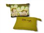 LIME LITTLE ANGELS CUSHION FRONT AND BACK