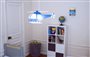 Kid's ceiling pendant BLUE HELICOPTER lamp