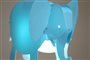 lampe plafonnier suspension pour enfant bébé Éléphant turquoise