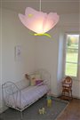 Lampe plafonnier suspension chambre enfant bébé fille PAPILLON ANIS et ROSE