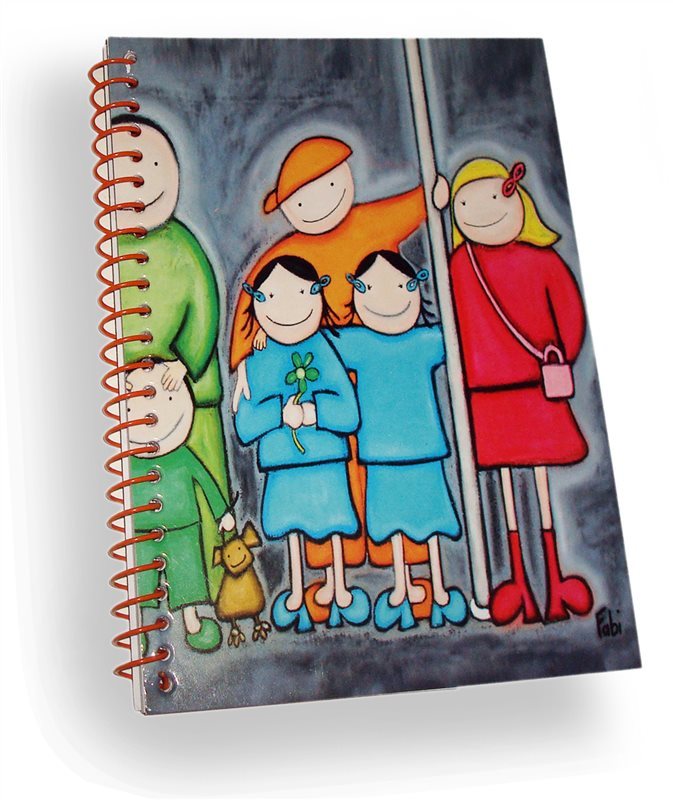 Notebook Imagination for kids - THE SUBWAY