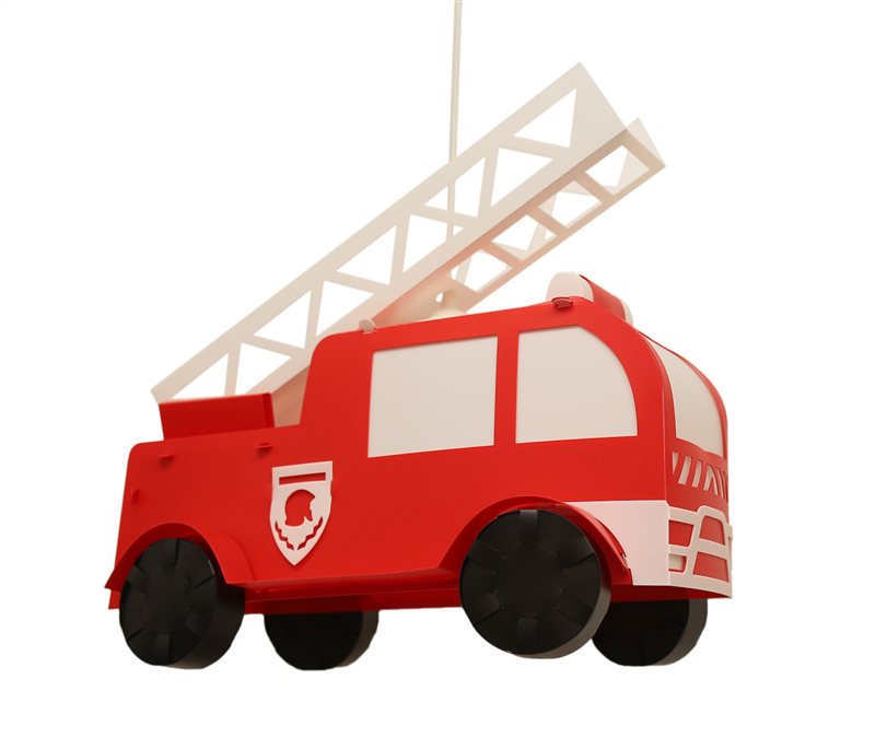 lampe suspension enfant camion de pompier RM Coudert