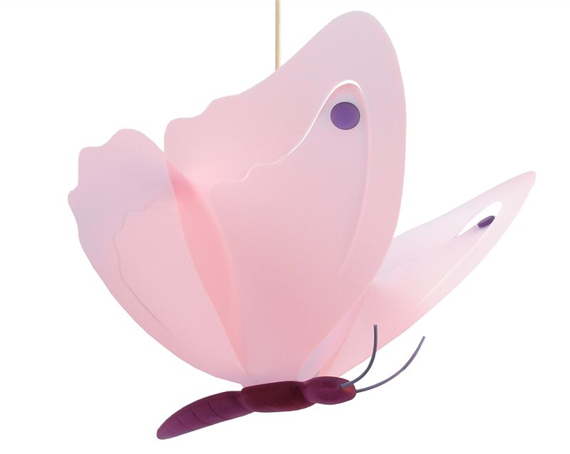 BUTTERFLY ceiling light LILAC