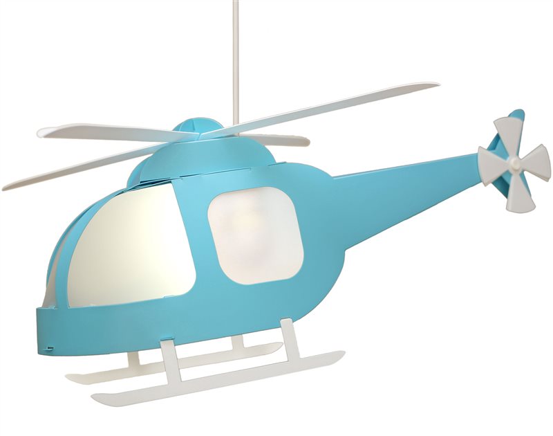 HELICOPTER Ceiling light TURQUOISE