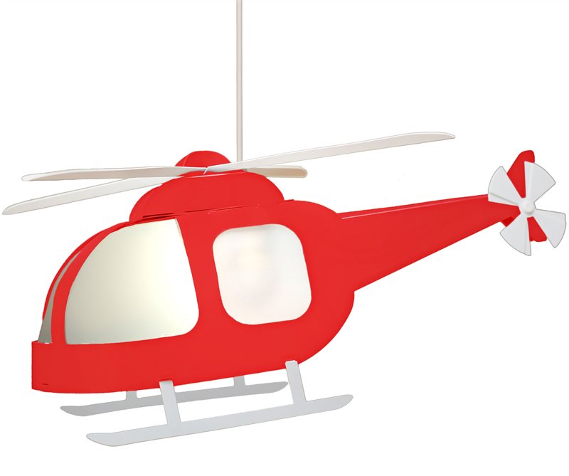 HELICOPTER Ceiling light RED