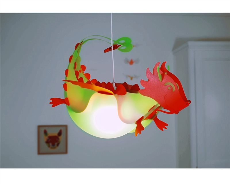 Lampe de Nuit en Forme de Dragon Cracheur de Feu ImpriméE en 3D pour  Chambre D'Enfants DéCoration Animale LumièRe Rechargeable, B - Cdiscount  Puériculture & Eveil bébé