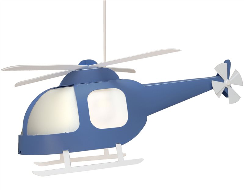 HELICOPTER Ceiling light BLUE